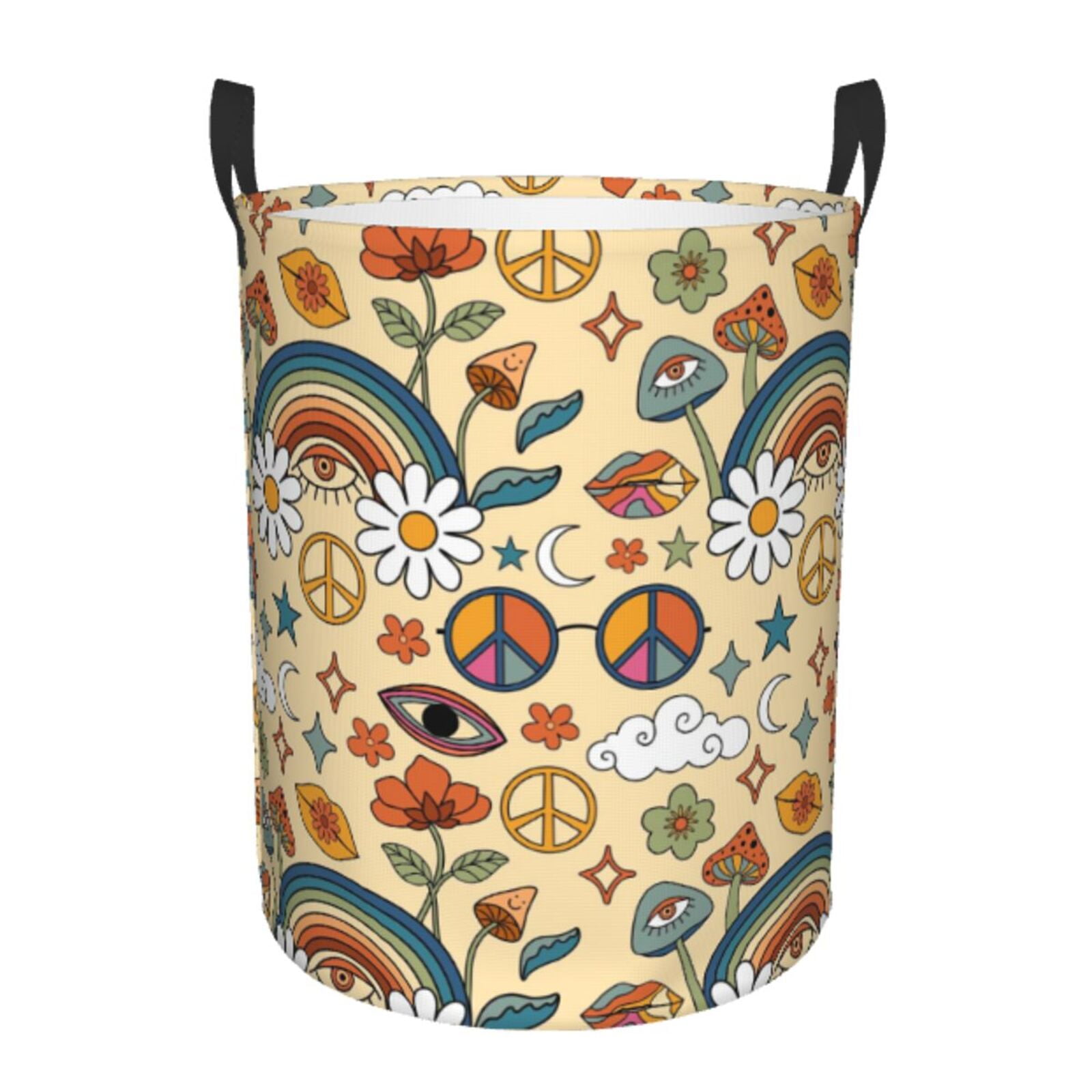 Quilted Laundry Basket Van Hippie main image 0