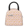 thumbnail image 1 of Fotbe 70s Retro Flowers Pattern Lunch Bag, Insulated Lunch Box, Small Leakproof Cooler Food Lunch Containers Reusable High Capacity Lunch Tote Bags for Work, Travel, Outdoor, 1 of 6