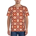 thumbnail image 1 of Fotbe 70s Retro Style Baseball Jersey Shirt for Men and Women, Casual Short Sleeves Button Down T-Shirt-Large, 1 of 9