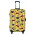 thumbnail image 1 of Fotbe 90s Audio Tape Luggage Cover Protector,Suitcase Protector,Scratch and Dirt Resistant,Fits 18-32 Inch Luggage-X-Large, 1 of 9