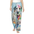 thumbnail image 1 of Fotbe A Funny Little Dalmatian Puppy Women's Pajama Pants,Sleepwear Pants,Pj Bottoms Drawstring And Pockets-X-Large, 1 of 9