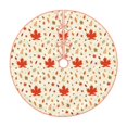 thumbnail image 1 of Fotbe A Simple Autumn Pattern Christmas Tree Skirt, Tree Skirts Plush Christmas Decorations, Christmas Tree Skirts Xmas Decorations Holiday Party Decor-36", 1 of 6