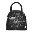 thumbnail image 1 of Fotbe A Web With A Spider Pattern Lunch Bag, Insulated Lunch Box, Small Leakproof Cooler Food Lunch Containers Reusable High Capacity Lunch Tote Bags for Work, Travel, Outdoor, 1 of 6