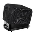 thumbnail image 1 of Fotbe Abstract Black And White Waves for Two Slice Toaster Cover, Fingerprint Protector, Super Soft Appliance Cover And Dust Cover,Bread Dust Cover & Fingerprint Protection, 1 of 7