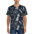 thumbnail image 1 of Fotbe Anchor and Lighthouse Baseball Jersey Shirt for Men and Women, Casual Short Sleeves Button Down T-Shirt-XX-Large, 1 of 9