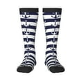 thumbnail image 1 of Fotbe Anchors print Women's Men's Novelty Crew Socks Cotton Socks Knee High Socks for Walking,Running,Nurses,Pregnancy, 1 of 9
