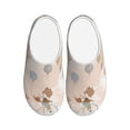 thumbnail image 1 of Fotbe Animals Riding Across The Sky1 Pattern Women's Fuzzy Curly Fur Memory Foam Loafer Slippers Indoor Outdoor Slippers Winter Home Shoes-42/43, 1 of 7