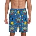thumbnail image 1 of Fotbe Animals1 Pajama Shorts for Men, Men's Pajama Bottoms, Sleepwear,Short Pajama Pants-4X-Large, 1 of 9