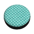 thumbnail image 1 of Fotbe Aquamarine Glitter1 Spare Tire Cover Thickening Universal Fit for Jeep, Trailer, RV, SUV, Truck, Tough Tire Wheel Soft Cover-17 inch, 1 of 1