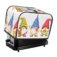 thumbnail image 1 of Fotbe Autumn Funny Gnomes for Two Slice Toaster Cover, Fingerprint Protector, Super Soft Appliance Cover And Dust Cover,Bread Dust Cover & Fingerprint Protection, 1 of 7