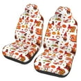 thumbnail image 1 of Fotbe Autumn Gnome Pattern Automotive Seat Covers for Cars Trucks and SUVs – Car Seat Covers for Front Seats,Protective Seat Covers,Vehicle Seat Covers, Set of 2, 1 of 9