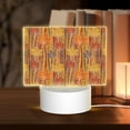 thumbnail image 1 of Fotbe Autumn Maple Leaf Stripes Pattern Acrylic Night Light Gift with 3 Color ModesTouch-Sensitive LED Lamp Perfect Gift for Mother's Day, Birthday, or Christmas, 1 of 9