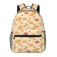 thumbnail image 1 of Fotbe Autumn Mushrooms Pattern Casual Backpack for School, Travel, and Outdoor Activities - Durable, Lightweight, and Comfortable, 1 of 5