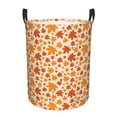thumbnail image 1 of Fotbe Autumn Red and Orange Maple Leaves Pattern Laundry Basket with Handles, Waterproof Large Laundry Hamper, Wash Bag for Corner Dorm, Rolling Laundry Basket with Handles-Small, 1 of 6