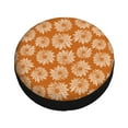 thumbnail image 1 of Fotbe Autumn Sunflower Warm Colors Spare Tire Cover Thickening Universal Fit for Jeep, Trailer, RV, SUV, Truck, Tough Tire Wheel Soft Cover-17 inch, 1 of 8