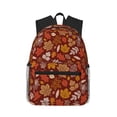 thumbnail image 1 of Fotbe Autumn Warm Tone Maple Leaf Lightweight Casual Laptop Backpack for Men and Women, Daily use Waterproof backpack, Backpack for College, 1 of 7