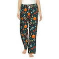 thumbnail image 1 of Fotbe Autumn with Pumpkins Women's Pajama Pants,Sleepwear Pants,Pj Bottoms Drawstring And Pockets-XX-Large, 1 of 9