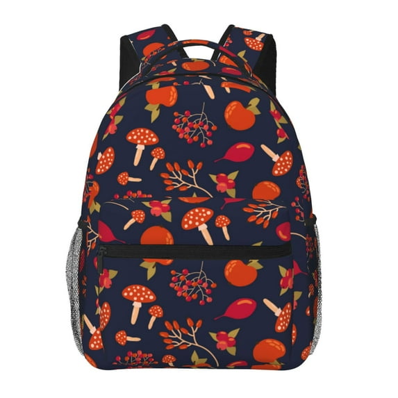 Fotbe Autumnal Forest Pattern Casual Backpack for School, Travel, and Outdoor Activities - Durable, Lightweight, and Comfortable