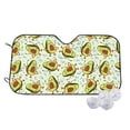 thumbnail image 1 of Fotbe Avocado Doing Sport Car Windshield Sunshade | Sun Visor Protector Front Window Shade, Keeps Out UV Rays, Keeps Your Vehicle Cool-Medium, 1 of 7