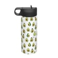 thumbnail image 1 of Fotbe Avocado Friends Pattern 18oz Sports Insulated Kettle Stainless Steel Sports Insulated Kettle For Running Hiking Cycling Climbing Man'S Woman'S Water Bottle, 1 of 8