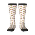 thumbnail image 1 of Fotbe Avocado Lovers print Women's Men's Novelty Crew Socks Cotton Socks Knee High Socks for Walking,Running,Nurses,Pregnancy, 1 of 9