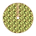 thumbnail image 1 of Fotbe Avocado Pattern Christmas Tree Skirt, Tree Skirts Plush Christmas Decorations, Christmas Tree Skirts Xmas Decorations Holiday Party Decor-48", 1 of 6