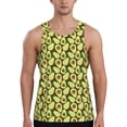 thumbnail image 1 of Fotbe Avocado Pattern Men's Quick Dry Workout Tank Top Gym Muscle Tee Fitness Bodybuilding Sleeveless T Shirt Breathable Workout Shirt-Medium, 1 of 9