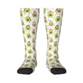 thumbnail image 1 of Fotbe Avocado Playing Music print Women's Men's Novelty Crew Socks Cotton Socks Knee High Socks for Walking,Running,Nurses,Pregnancy, 1 of 8