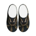 thumbnail image 1 of Fotbe Ball Phyton Snake Pattern Women's Fuzzy Curly Fur Memory Foam Loafer Slippers Indoor Outdoor Slippers Winter Home Shoes-40/41, 1 of 7