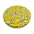 thumbnail image 1 of Fotbe Banana A Stool Covers Round,Waterproof Round Bar Stool Covers Bar Chair Covers Washable Stool Cushion Slipcover for 12-14 Inch Chair-14 inch, 1 of 7