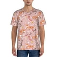 thumbnail image 1 of Fotbe Beautiful Fox Baseball Jersey Shirt for Men and Women, Casual Short Sleeves Button Down T-Shirt-X-Large, 1 of 9