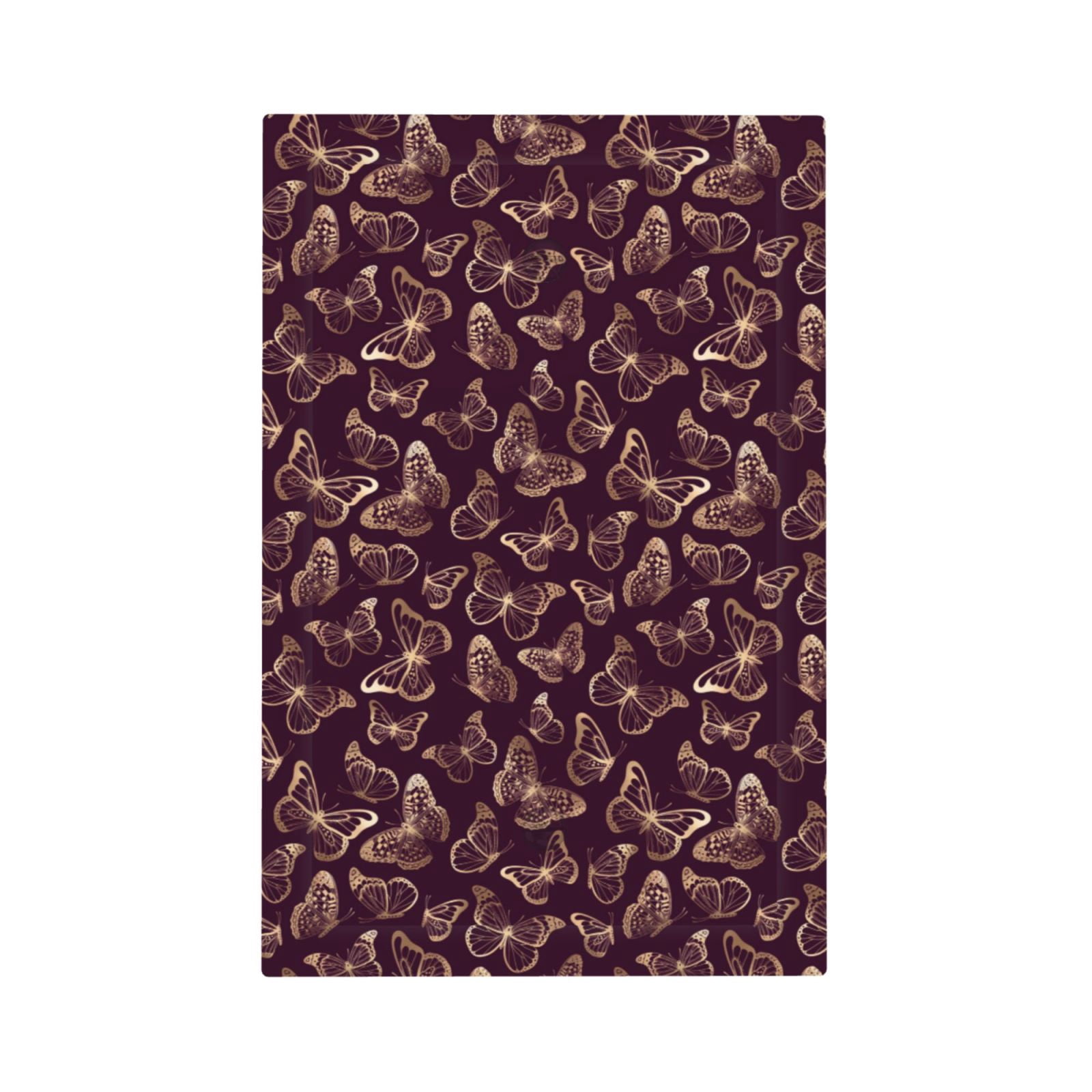 Fotbe Beautiful Purple Butterflies Print Duplex Receptacle Wall Plate ...