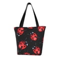 thumbnail image 1 of Fotbe Beautiful Red Ladybug Pattern Beach Tote,Shoulder Handbag,Spacious Tote Bag,Lightweight Travel Bag,Versatile Shopping Bag, 1 of 9