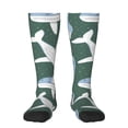 thumbnail image 1 of Fotbe Beautiful Whales print Women's Men's Novelty Crew Socks Cotton Socks Knee High Socks for Walking,Running,Nurses,Pregnancy, 1 of 8
