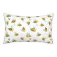 thumbnail image 1 of Fotbe Bee Pillow Cases - Envelope Closure - Luxury, Extra Soft, Cooling Pillow Covers - Wrinkle, Fade, Stain Resistant-14"x20", 1 of 8