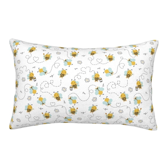 Fotbe Bee Pillow Cases - Envelope Closure - Luxury, Extra Soft, Cooling Pillow Covers - Wrinkle, Fade, Stain Resistant-20"x30"
