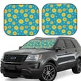 thumbnail image 1 of Fotbe Bee Sunflower 2-Piece Car Windshield Sun Shade | Sun Blocker for Car Windshield | Foldable Automotive Interior Accessories for Sun Protection-Medium, 1 of 7