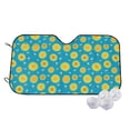 thumbnail image 1 of Fotbe Bee Sunflower Car Windshield Sunshade | Sun Visor Protector Front Window Shade, Keeps Out UV Rays, Keeps Your Vehicle Cool-Small, 1 of 7