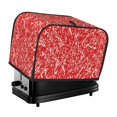 thumbnail image 1 of Fotbe Beef for Two Slice Toaster Cover, Fingerprint Protector, Super Soft Appliance Cover And Dust Cover,Bread Dust Cover & Fingerprint Protection, 1 of 7