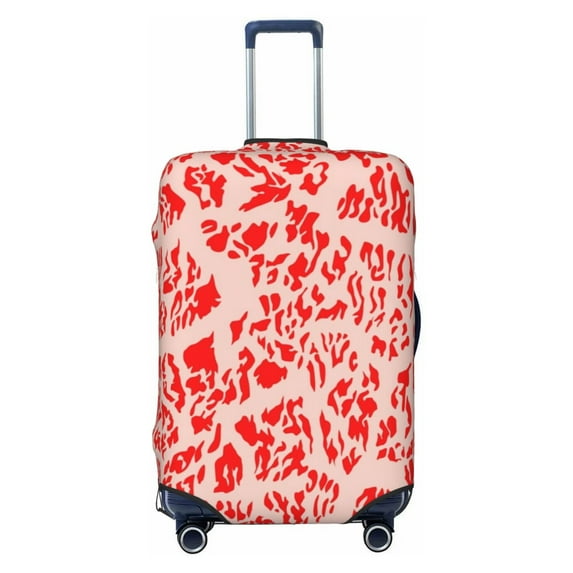 Fotbe Beef1 Luggage Cover Protector,Suitcase Protector,Scratch and Dirt Resistant,Fits 18-32 Inch Luggage-Large
