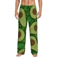 thumbnail image 1 of Fotbe Big Colorful Avocados Men's Pajama Pants,Sleepwear Pants,Pj Bottoms Drawstring And Pockets-Large, 1 of 9