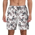 thumbnail image 1 of Fotbe Bird Men’s Swim Trunks Quick Dry Swim Shorts Board Shorts with Mesh Lining-Large, 1 of 9