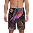 thumbnail image 1 of Fotbe Bird4 Pajama Shorts for Men, Men's Pajama Bottoms, Sleepwear,Short Pajama Pants-3X-Large, 1 of 9