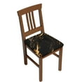 thumbnail image 1 of Fotbe Black And Gold Fire Dragon Velvet Stretch Couch Cushion Cover Plush Cushion Slipcover for Chair Cushion Furniture Protector Seat Cushion Sofa Cover-16.9in, 1 of 9