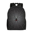 thumbnail image 1 of Fotbe Black Spider On Web Travel Laptop Backpack, Business Slim Sturdy Laptops Backpack, Water Resistant College School Computer Bag Gift for Men & Women Fits 15.6 Inch Notebook, 1 of 8