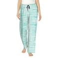 thumbnail image 1 of Fotbe Blue Bright Women's Pajama Pants,Sleepwear Pants,Pj Bottoms Drawstring And Pockets-Small, 1 of 9