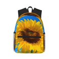 thumbnail image 1 of Fotbe Blue Sky Sunflower Lightweight Casual Laptop Backpack for Men and Women, Daily use Waterproof backpack, Backpack for College, 1 of 7