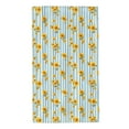 thumbnail image 1 of Fotbe Blue White Striped Sunflower Pattern Premium Towels , (27.5x16in) Lightweight and Highly Absorbent Quick Drying Microfiber Towel, Perfect for Daily Use, 1 of 6