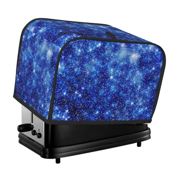 Fotbe Blurred Star Snow Christmas for Two Slice Toaster Cover, Fingerprint Protector, Super Soft Appliance Cover And Dust Cover,Bread Dust Cover & Fingerprint Protection