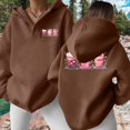 thumbnail image 1 of And Winter Fashion Ice Printed Women's Hooded Sweatshirt Without Pockets Hoodie for Women Long Hoodie Dresses for Women Sweatshirt Plain Womens Womens Long Hoodies Hoodie with Zip Zipper Hoodies Women, 1 of 4